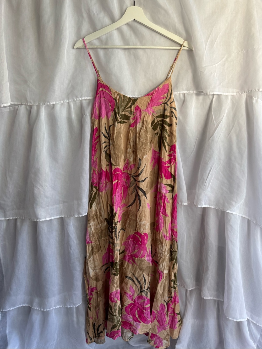 Z Supply Multi Print Benson Tropical Maxi Dress - Picture 6 of 6